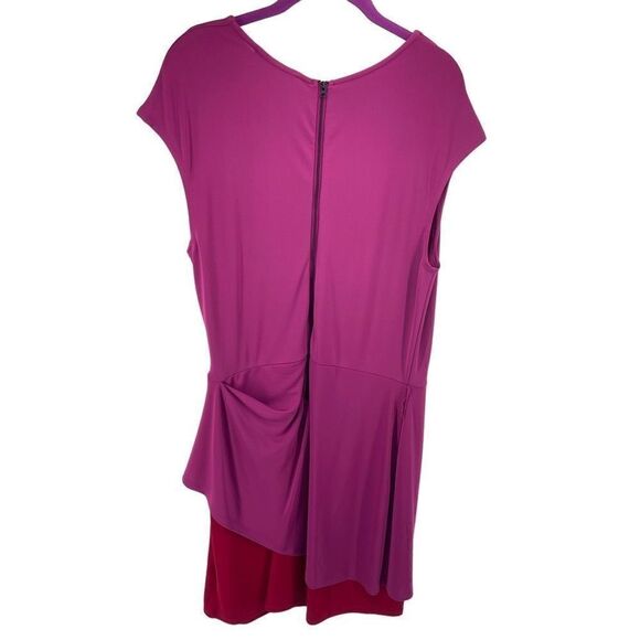 Narciso Rodriguez for Design Nation Womens Shift Dress Stretch Size Large Pink - Picture 12 of 13
